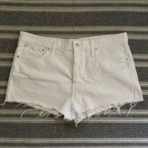 Madewell High Rise Relaxed Denim Shorts